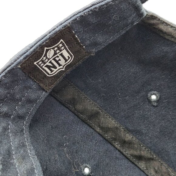 Denver Broncos NFL 47 Navy Blue Adjustable Strap Baseball Cap Embroidered Logo - Picture 12 of 14